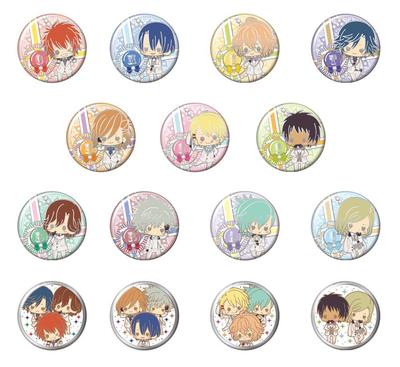 Deco Collection Uta Maji LOVE Revolutions White Jacket Pieces 15 Types In Total KiraBadge noPrince-sama Ver. 1BOX=20