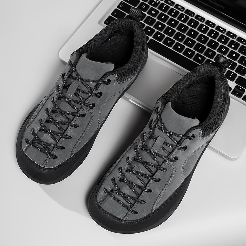 Spring /Autumn Running Sports Shoes Men's and Women's Large-sized Sports Shoes, Wide Toe Outdoor Hiking Boots