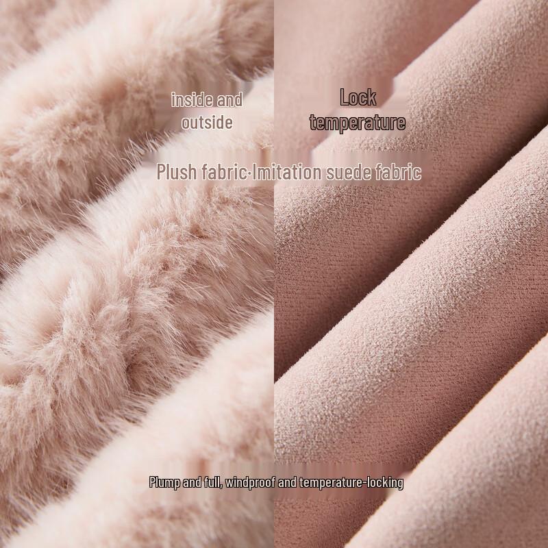 Sancai 2026 Spring Faux Fur Short Coat