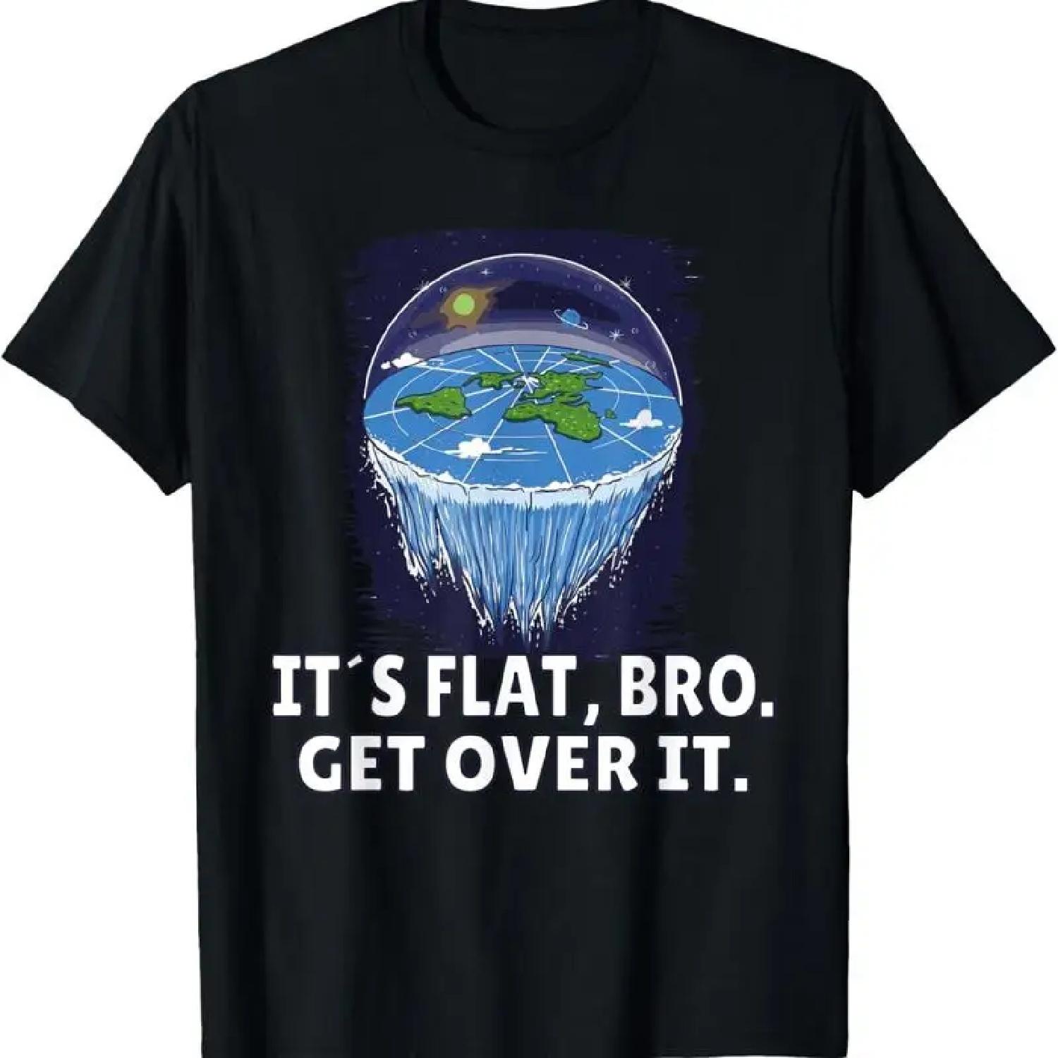 Flat Earth Theory Army T Shirt XXXXXL разноцветный