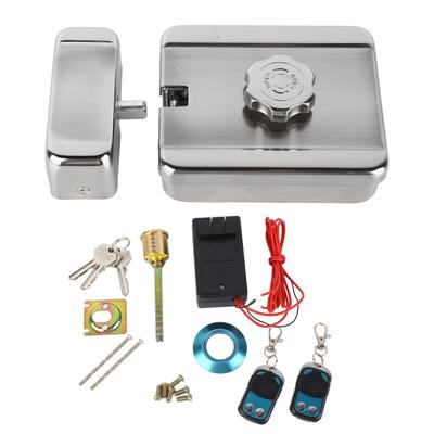 Remote Control Electronic Door Lock Wireless Keyless Entry Home Security Door Lock Access Control System