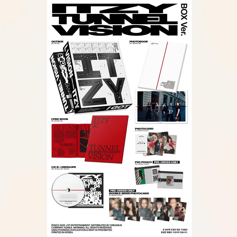 [Pre-order] ITZY - Tunnel Vision (BOX Ver.)(Online Benefit)