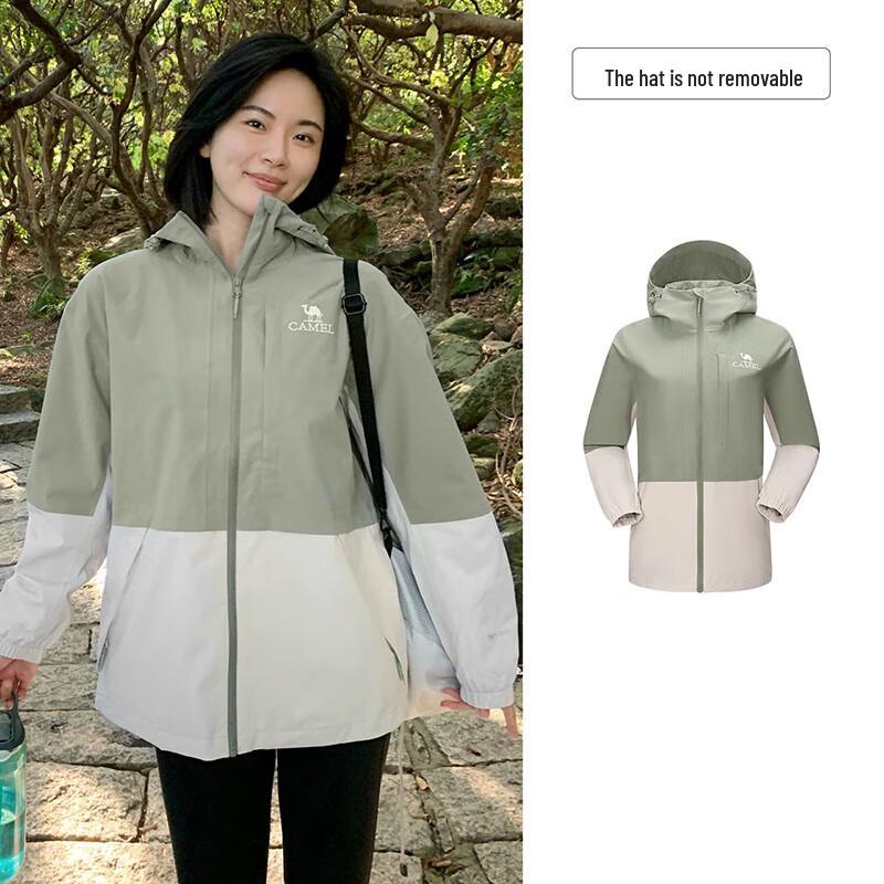 Camel Women's Single-Layer Outdoor Jacket A23CATG013