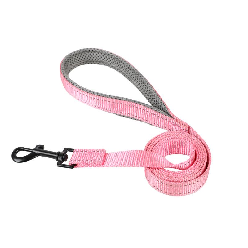 Reflektierende Atmungsaktive Hunde Geschirr Weste mit Leinen Set