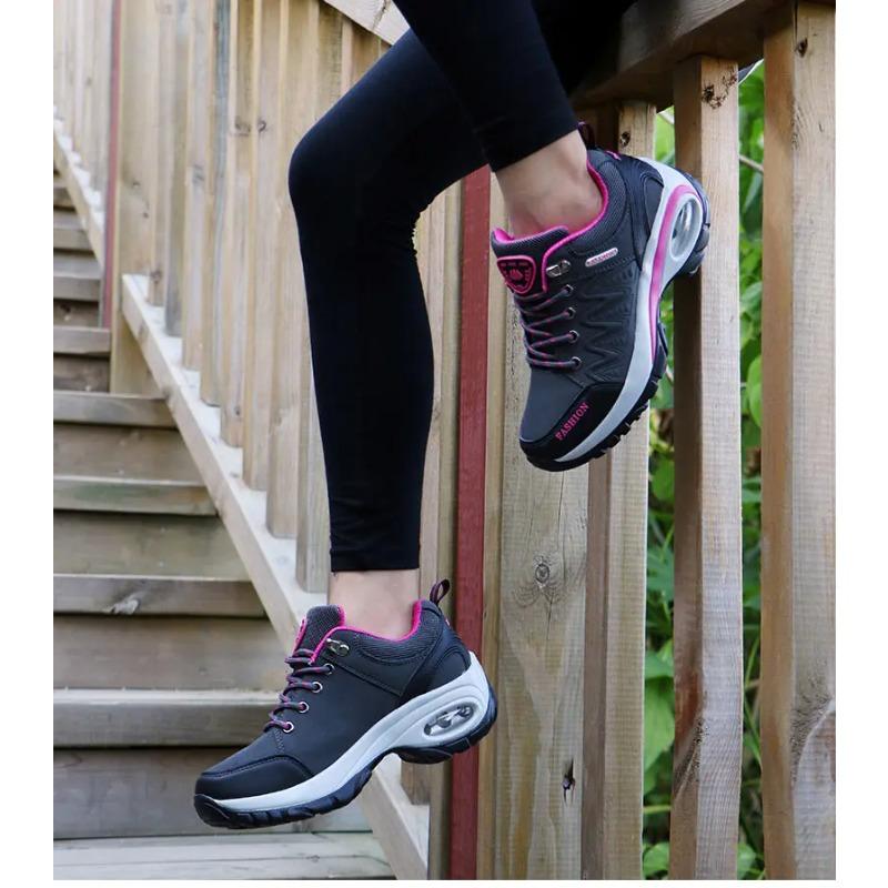 Women Sports Shoes Platform Sneakers Fashion Outdoor Hiking Non Slip Casual Shoes Low Running Shoes Women Footwear