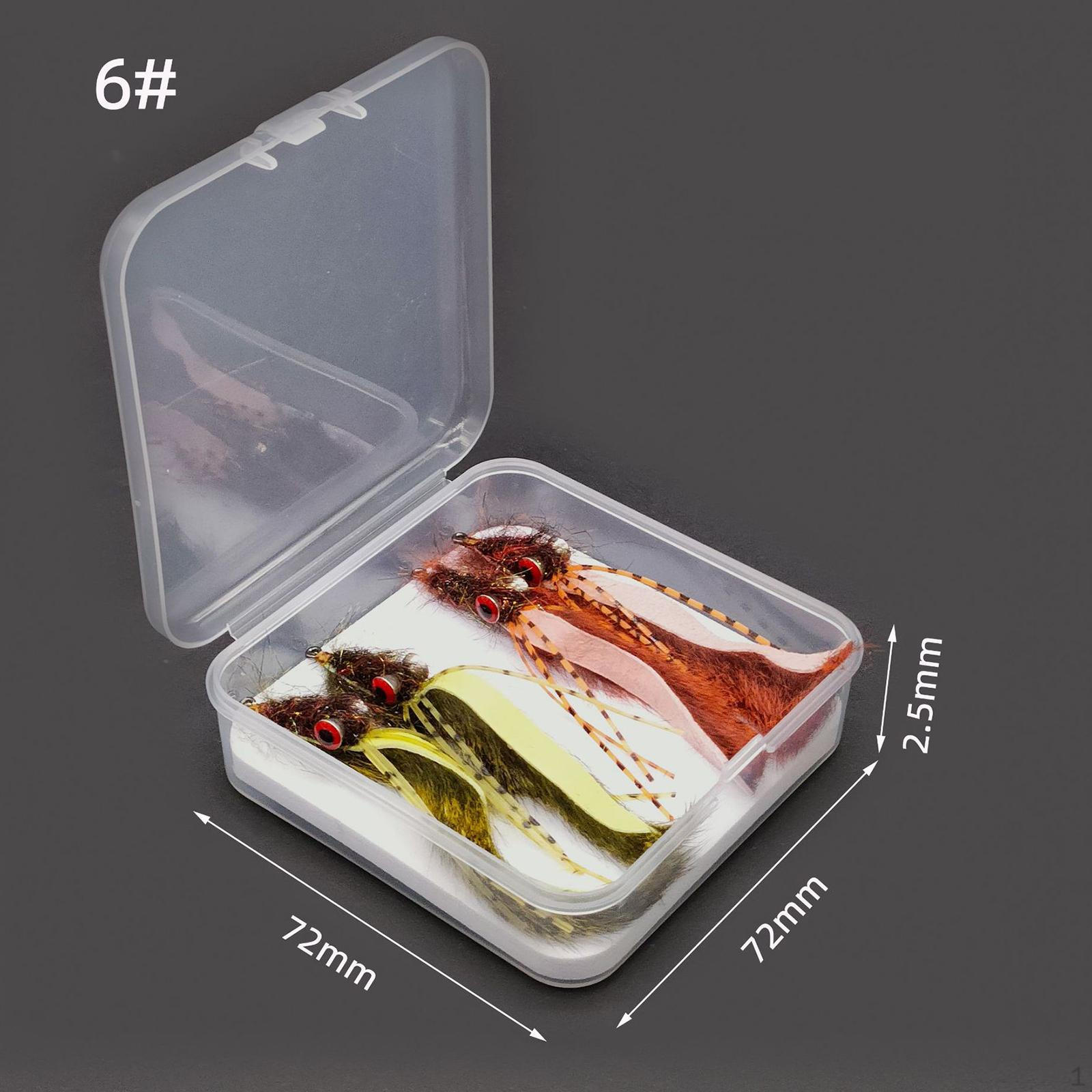 

Набор для нахлыста из 4 предметов с коробкой для хранения для лосося и форели B