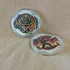 Heroic Firefighter Gold/Silver Plated Commemorative Coin and Badge Gift Set