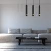 Lampa Wisząca Joker 3 Gu10 Czarny  Milagro Mlp6080