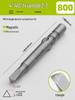 Magnetic 4mm Electric Screwdriver Bit with 800 Internal Hexagon, 5-Star Slotted, and Triangular Bit, 3C