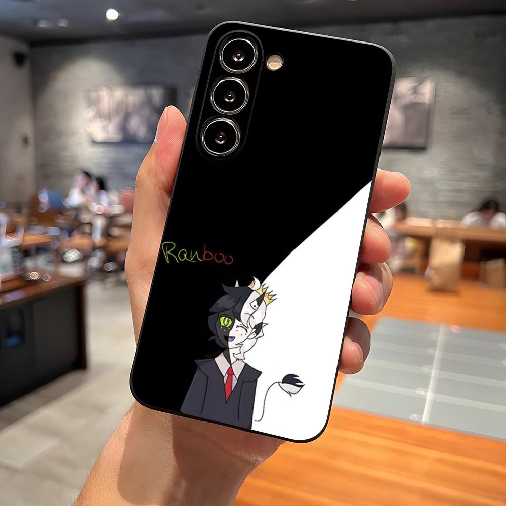 Cool Ranboo Dream Smp Phone Case for Samsung S23 Ultra S24 S22 S20 Fe S21 Plus Galaxy A54 A34 A24 A53 A13 Note 20 Back Cover