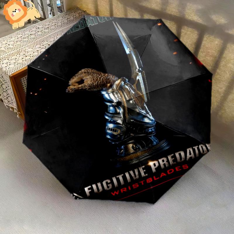 Predator Clash Ruins Folding Umbrella Umbrella Portable Travel Umbrella Umbrella Outdoor