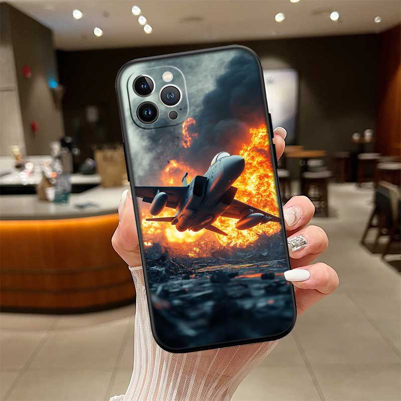 RE56 Strategic bomber aircraft Case for Samsung M06 M15 M16 M35 M55 M56 A36 A42 A50 A50S A51 A52 A32 A33 A05 A05S A06 A16 A20