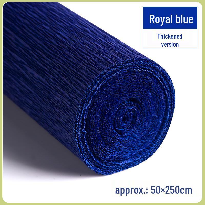 Packung dickes grünes Krepppapier für handgefertigte 3D-Blumen, ideal für Bastelarbeiten in Grundschule und Kindergarten