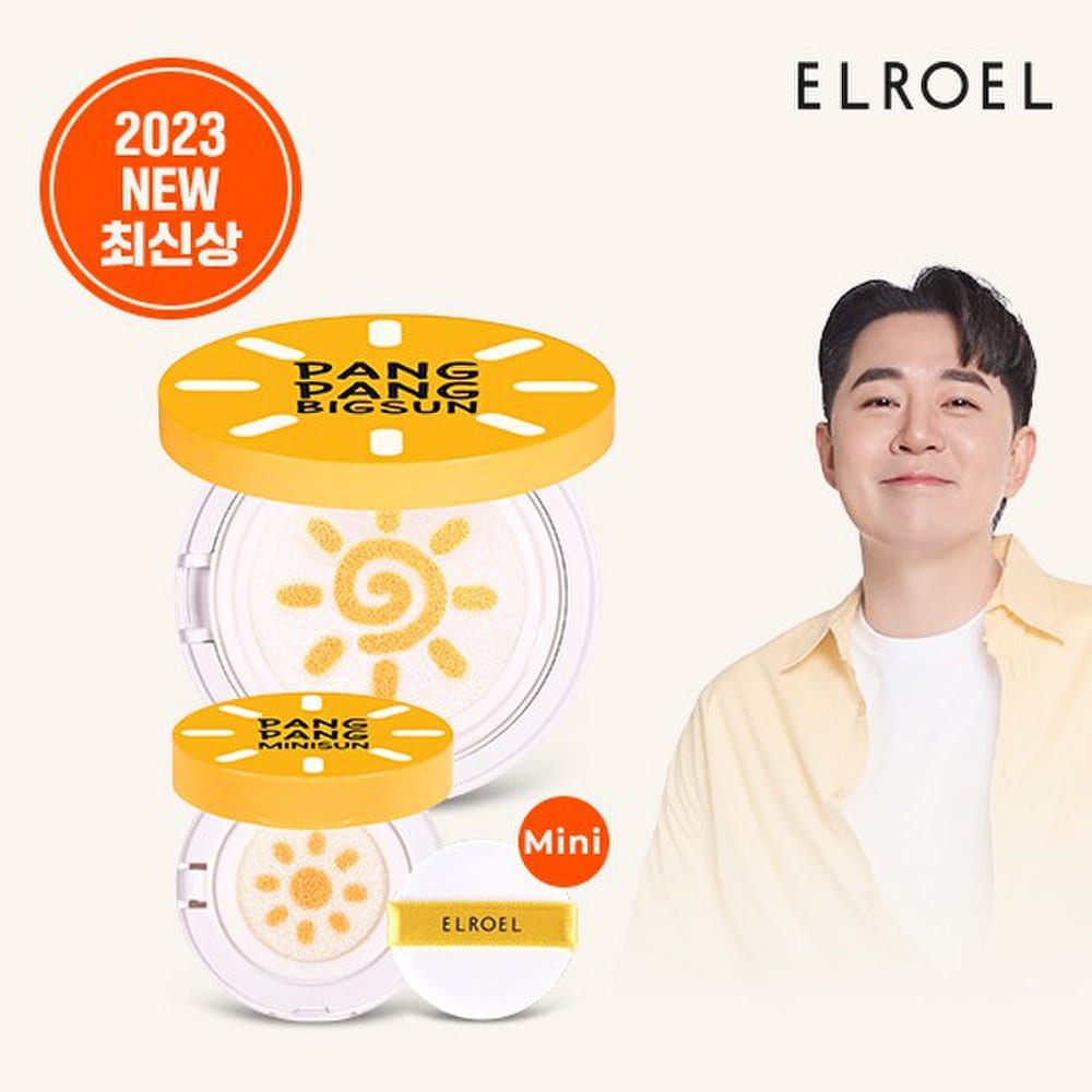 

Eloel Pangpang BIG Big Sun Cushion x 1 + Mini Cushion x 1