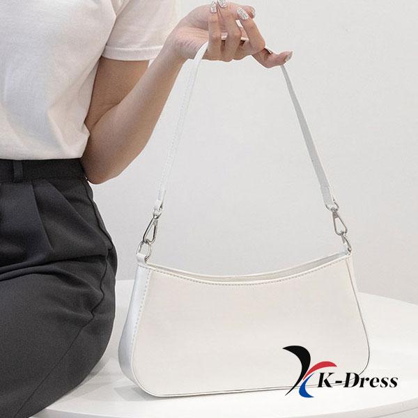 Vegan Square Baguette Cross Shoulder Bag (4 Colors)