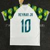 2627 Maglia da casa e da trasferta della nazionale brasiliana, Neymar N. Maglia da calcio edizione commemorativa con stampa di 10 corone