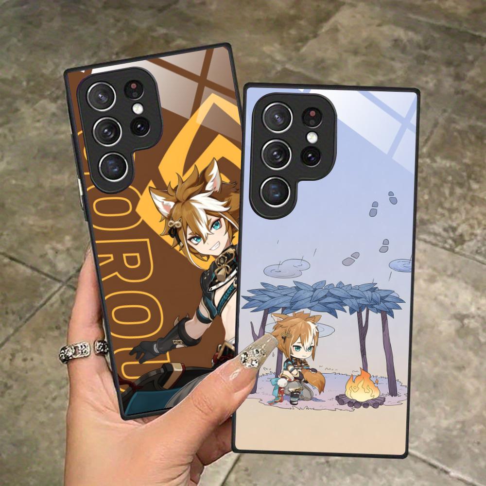 Game GI Gorou Mobile Phone Case for Samsung Galaxy A56 55 54 53 52 51 36 35 34 23 16 15 5G Glass Colorful Cover Smartphone Cover