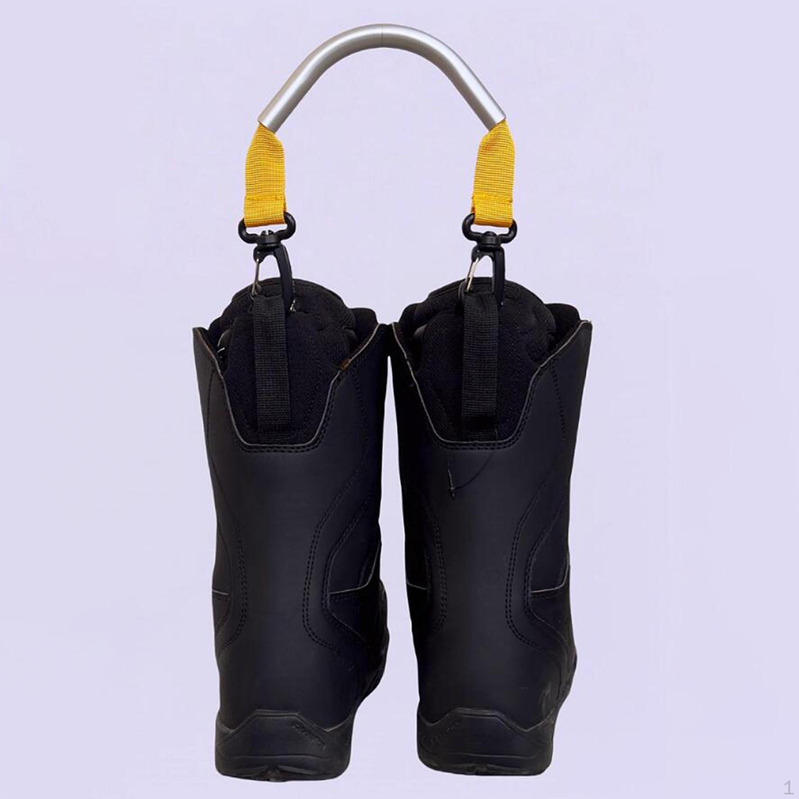 

Роликовые коньки Подвесная ручка Ремень для переноски Инструмент для переноски 40 см Ремень для лыжных ботинок Обувь для катания жёлтый