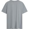 Calvin Klein Monochrome Letter Embossed Heavyweight Cotton Crew Neck Short Sleeve T-Shirt Men Tops Gray Blue J323272-PN6