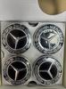 Benz CW23SSA 4pcs 75MM Car Wheel Hub Caps Floating Mercedes Benz C E A B S Class GLE GLA GLB GLC GLS W176 177 203 204 205 211 212 213 222