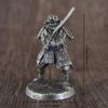 Samurai Statue Miniature Japanese Warrior Figurine Cupronickel Sculpture Home Decor Material