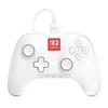 Manette De Jeu - Nintendo Switch 2 - Lumectra - Filaire - Blanc - Power A