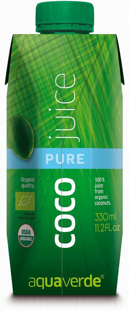 Aqua Verde Still Coconut Water 330 L