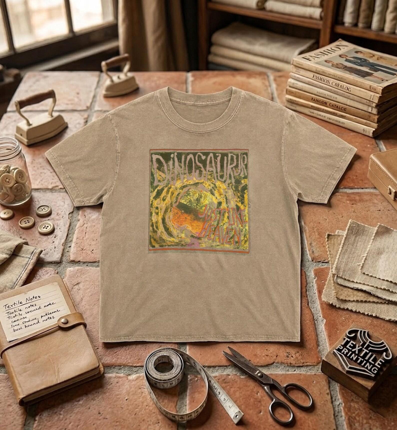 Dinosaur Jr Comfort Colors Band T-Shirt, 90s Single Stitch Graphic Tee XL