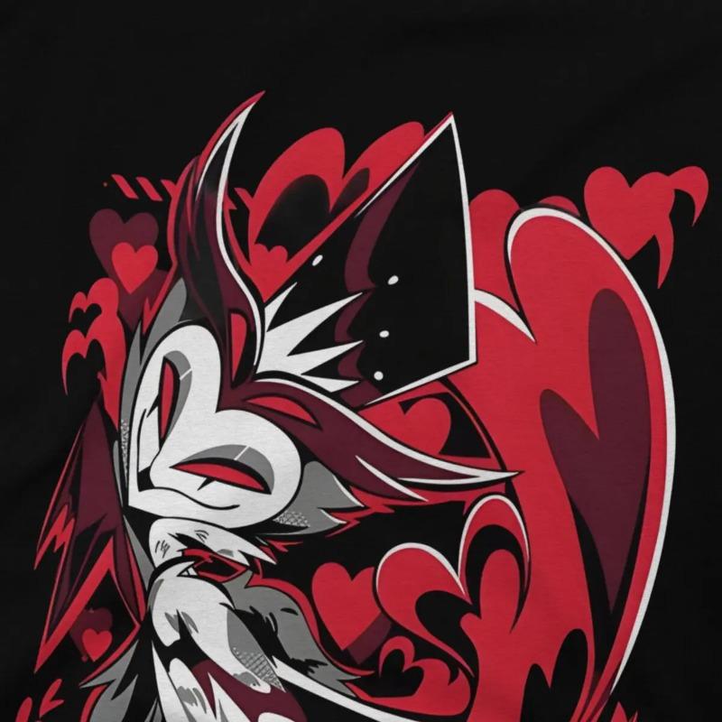 Helluva Boss Men's TShirt Stolas Distinctive T Shirt Graphic Sweatshirts Trend Shirt