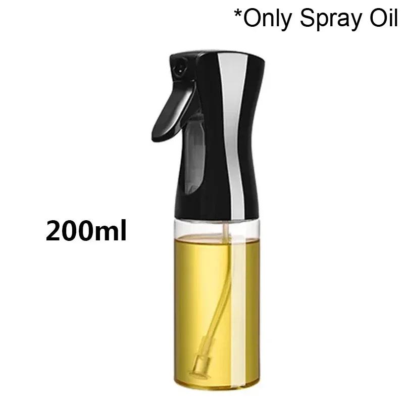 2 In 1 Glass Spray Oil Sprayer Bottle 470ml Spray Oil Dispenser Bottole Cruet BBQ Kitchen Baking Roasting Picnic Kitchen Tool