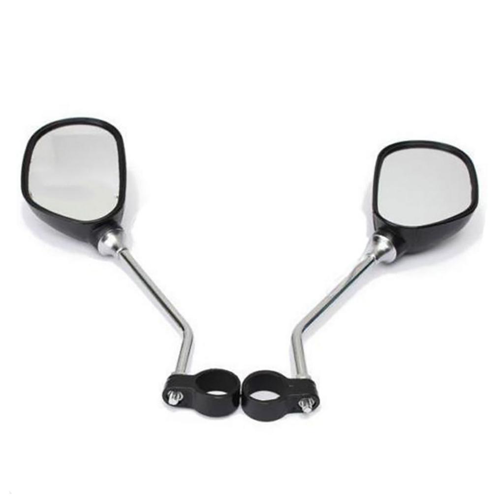 2 Pcs Bike Rearview Mirror PMMA Handlebar Bicycle Mirror for Road Mountain Bikes Accessories