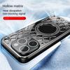 For Magsafe Aluminum Alloy Heat Dissipation Shockproof Case For iPhone 16Pro Max 16 15 14 13 12 Pro Back Plate Magnetic Wireless Charging Cover