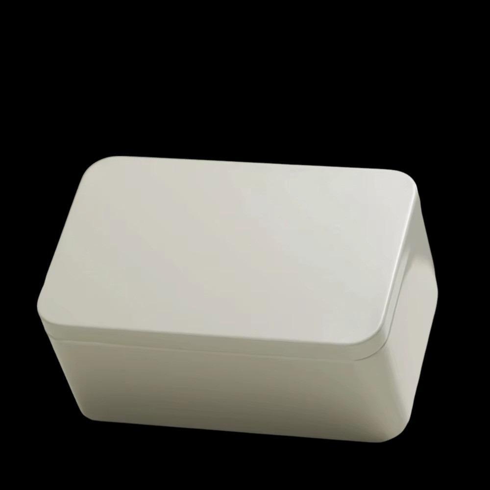 Solid Color Tea Container Square Empty Cans Gift Jars Card Box Home Storage