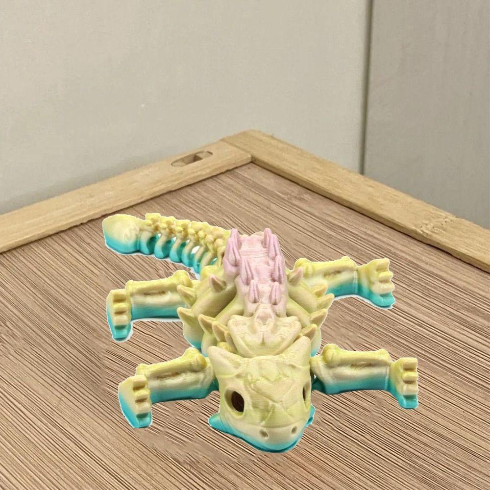 PLA Realistic Dinosaur Model Toy Handmad Dinosaur Miniatures Figurine  Desktop Decorative