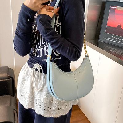 Popular Bags Women's New Summer Niche Chain Underarm Bag Fashion Dumplings Shoulder Messenger Bag