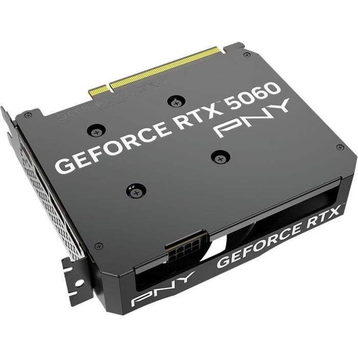 PNY - Carte graphique - NVIDIA - GeForce RTX 5060 - Ventilateur unique - 8 Go