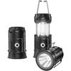 Rechargeable Solar Camping Lantern with USB Charger – Collapsible 2-in-1 LED Lantern & Flashlight – Ideal for Emergency, Hiking, Outdoor Adventures