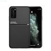 Car Magnetic Holder Case For Huawei P40 ANA-AN00 ANA-TN00 ANA-NX9 ANA-LX4 Soft Silicone Shockproof Coque Cover For Huawei P40