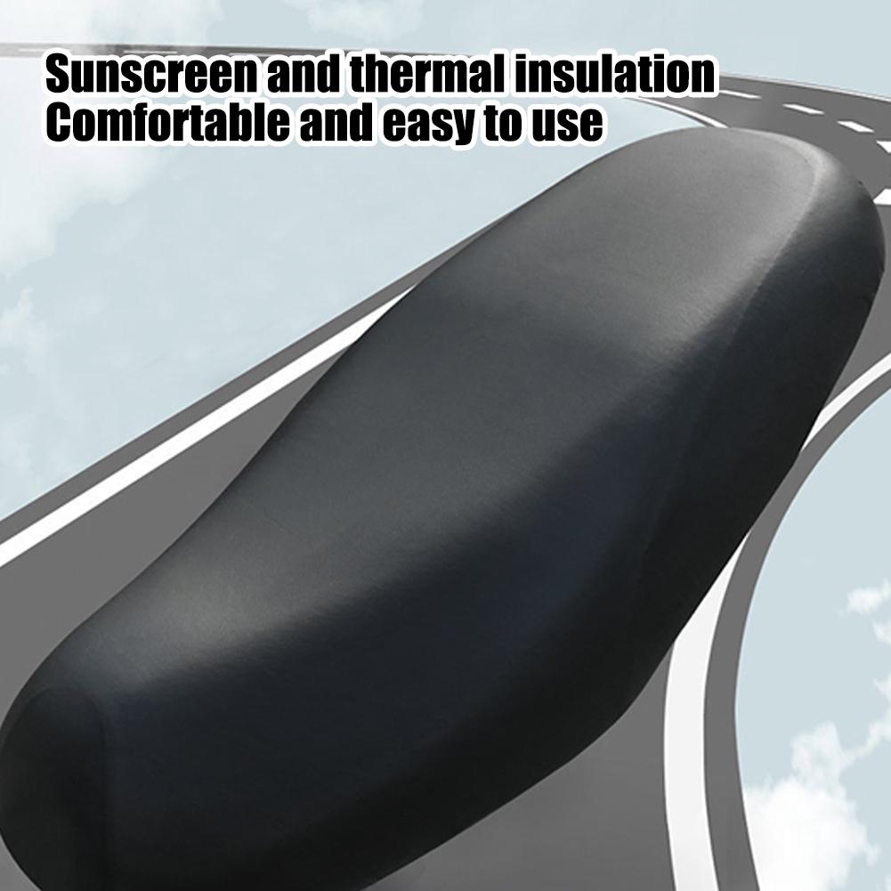 Electric Motorcycle Seat Cushion Cover Waterproof Breathable Leather 3D Mesh Cushion Cover Protector Sunscreen For Motorcyc A7Y3