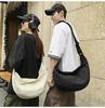 Korean Style Dumpling Bag: Unisex Large Capacity Crossbody for Students and Couples