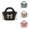 Laser Bag Childrens Bow Pairing With Trendy Chain Decoration For Go Out Play To