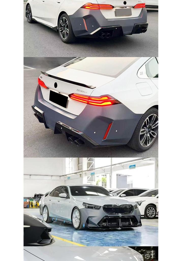 BMW 5 Series G60/G68 M5 Style Front & Rear Bumpers, Side Skirts, PP Material Body Kit