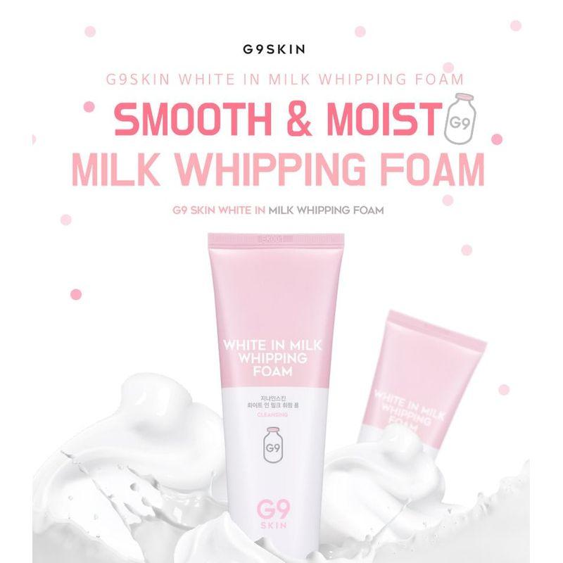 G9SKIN White In Milk Whipping Foam 120ml