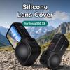 for Insta360 X6 Silicone Lens Cap Protective Cover Soft Flexible Anti-Scratch Shockproof Dustproof Action Camera Accessory