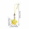 Transparent Transparent Bag Phone Chains Solid Color Kawaii Pendent Accessory  Handbag Decoration