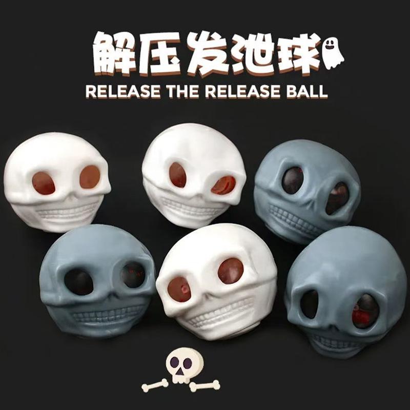 Ghost Head Halloween Decoration Prop Cross Border Hot Selling Product Manufacturer