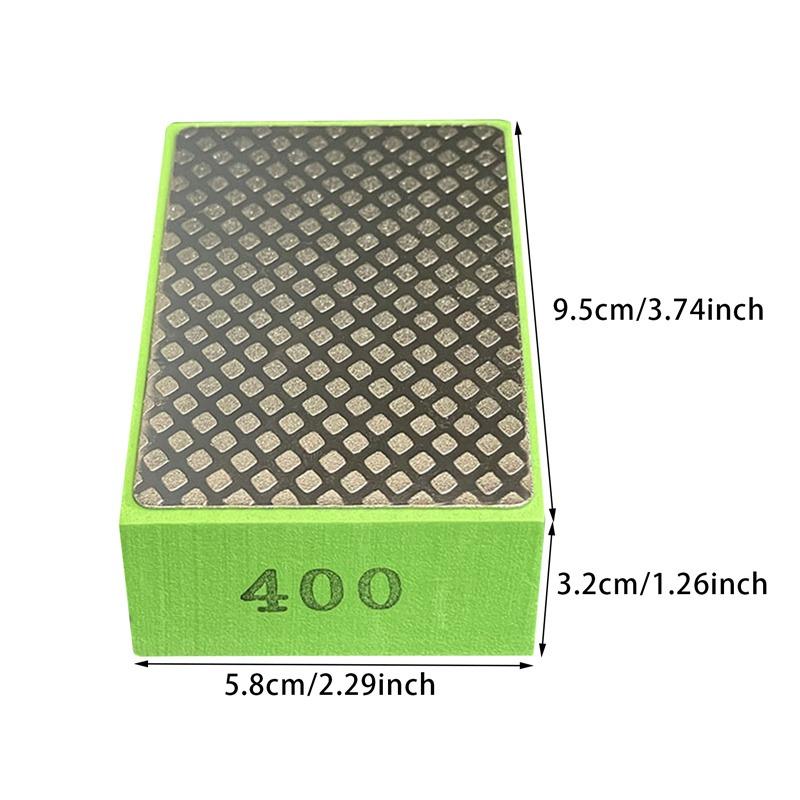Diamond Hand Polishing Pads Tile Glass Abrasive Grinding Block Pad Stone Marble Ceramic Abrasive Sanding Disc Polisher Tool New