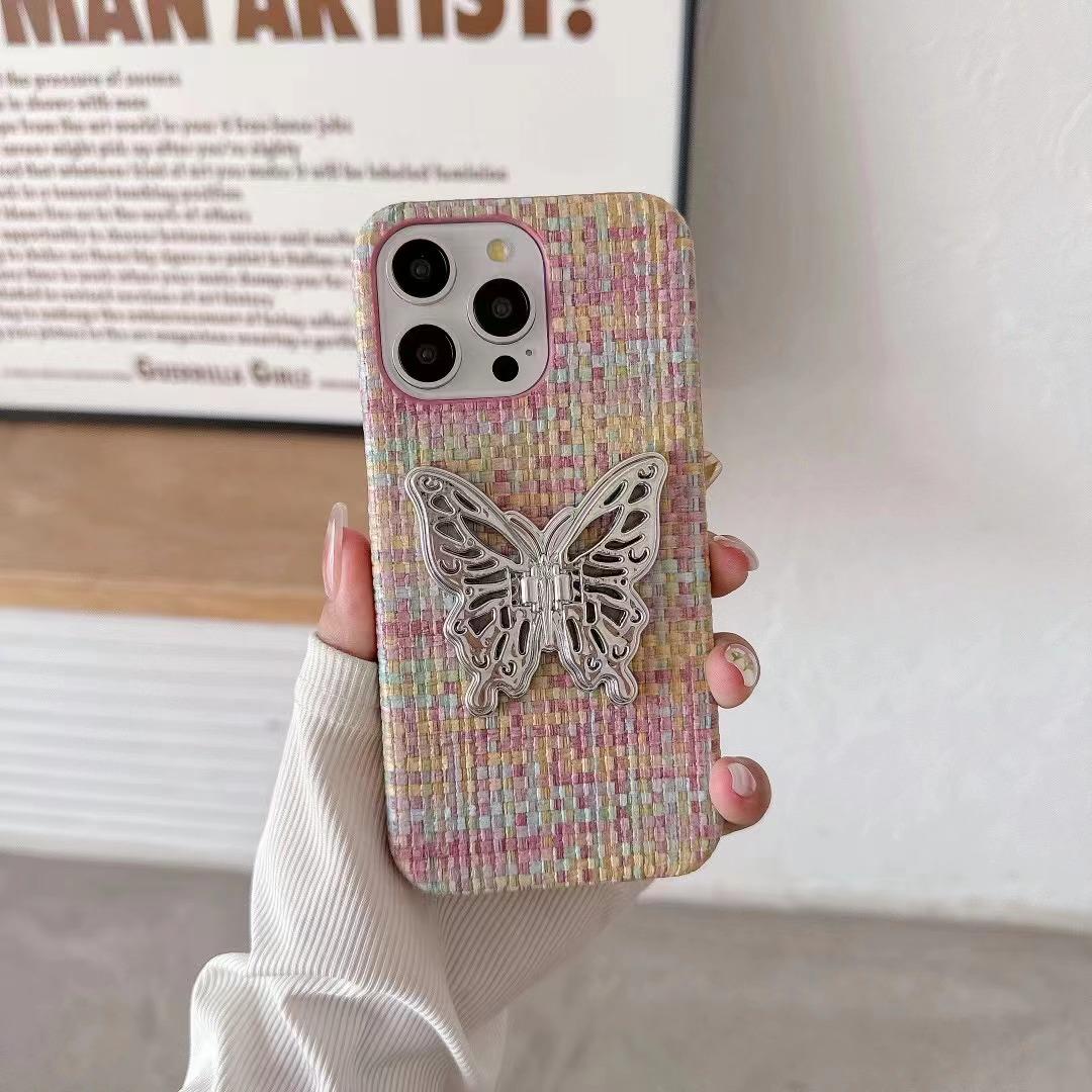 

Чехол для телефона с подставкой-бабочкой для iPhone 11/12/13/14/15 iphone 15 pro max