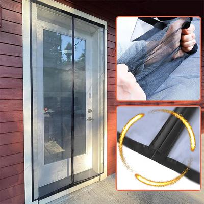 New Strong Magnetic Door Screen Large Door Curtain Mosquito Net Customized Size Mosquito Proof Invisible Outdoor Pavilion