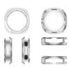 Metal Protective Cover for GXY W8C 46mm Scratch Resistance Impact Protections and Raised Frame Enjoy Screen Safety